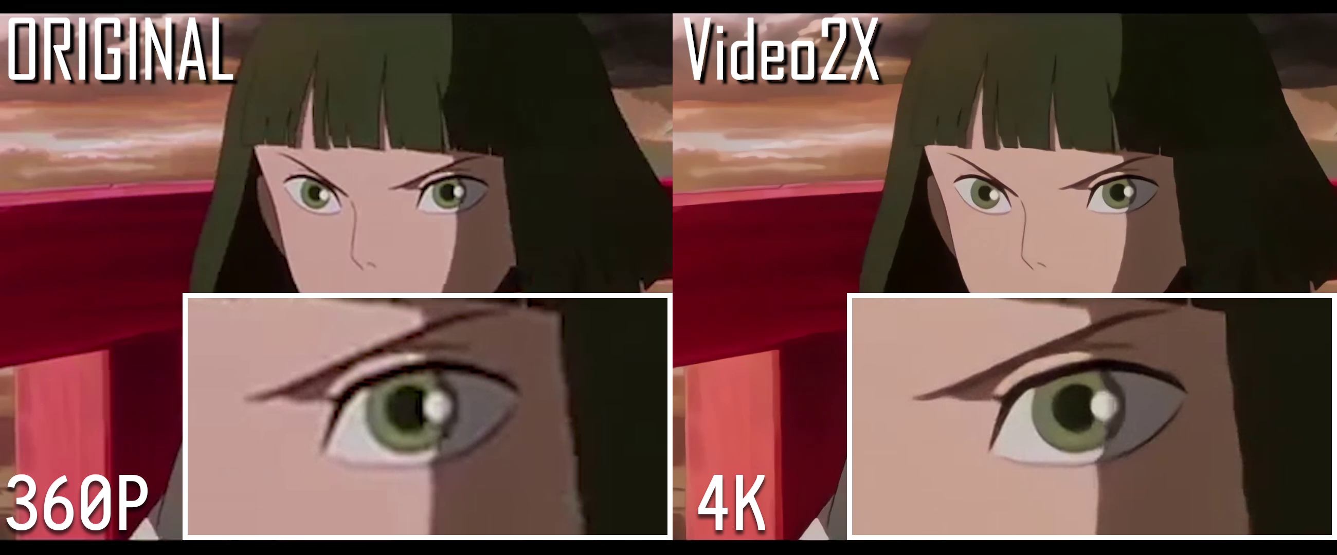 一款免费无损提高视频分辨率的软件